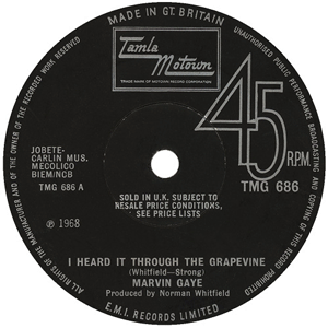 Tamla Motown TMG 686